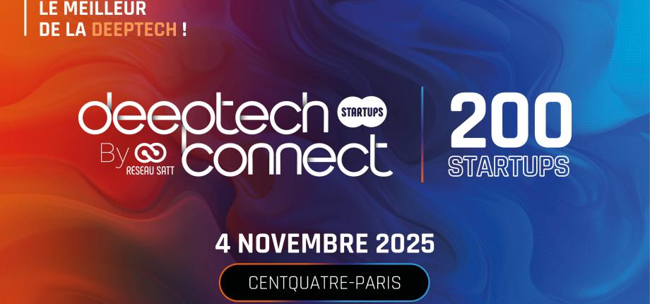 Le Deeptech Connect revient le 4 novembre 2025 